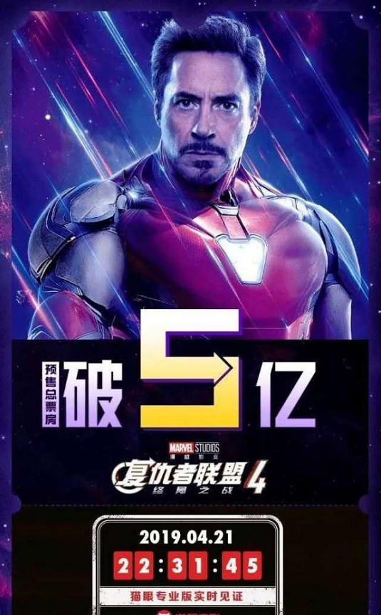 复联4最新海报,英雄集结,时光交响,时光之诗篇章开启