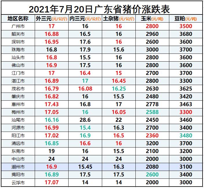 今日大猪价走势分析与最新价格预测